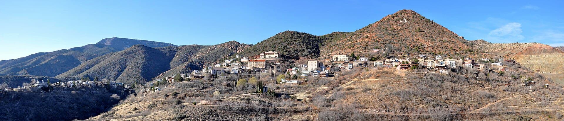 Jerome today — the mile-high ghost town W.A. Clark's United Verde built