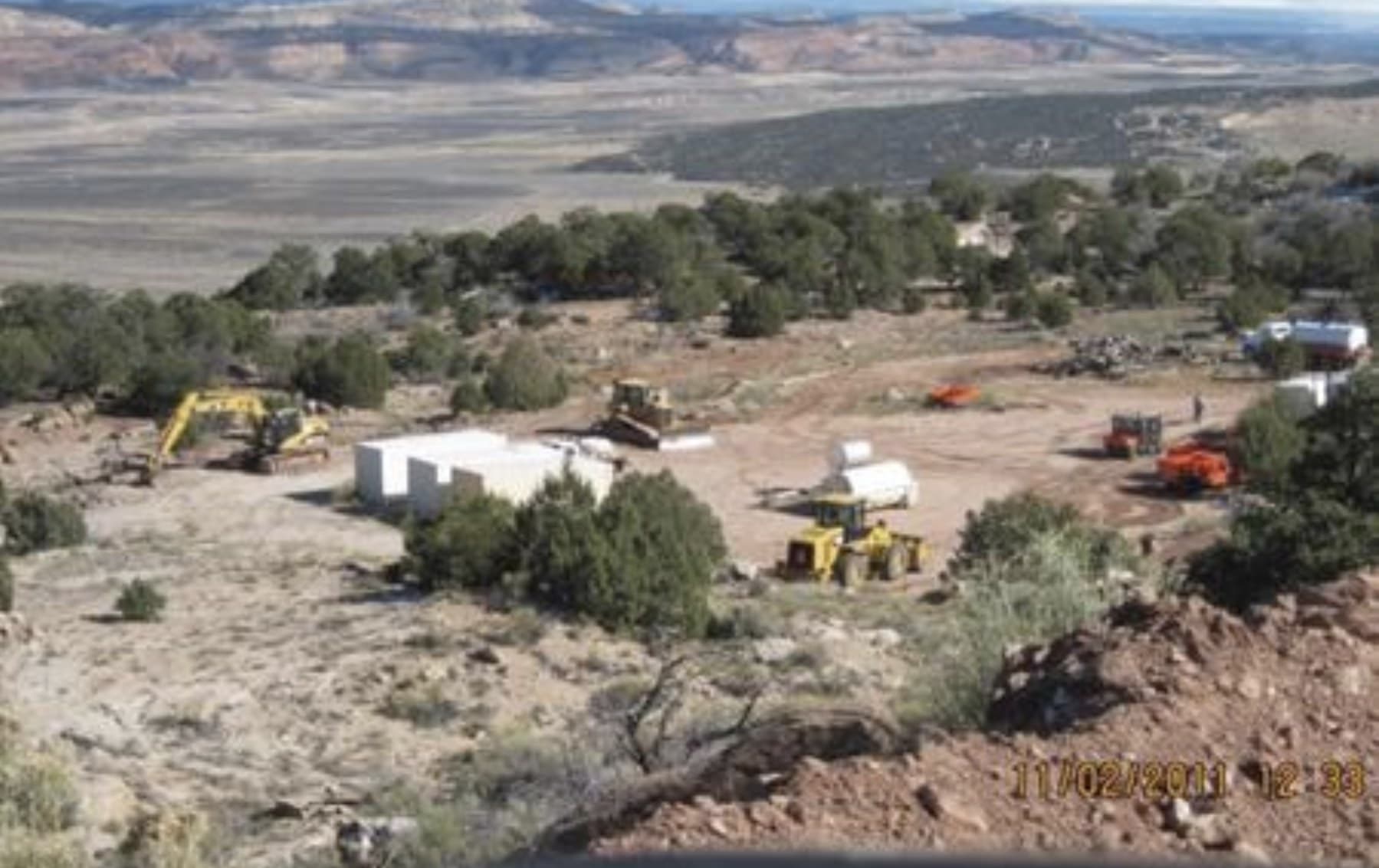 The second front: Paradox Valley, Colorado — the Monogram Mining Permit site in American Atomics' Blue Street Complex, past-producing uranium ground in the Uravan Mineral Belt. Photo: American Atomics.